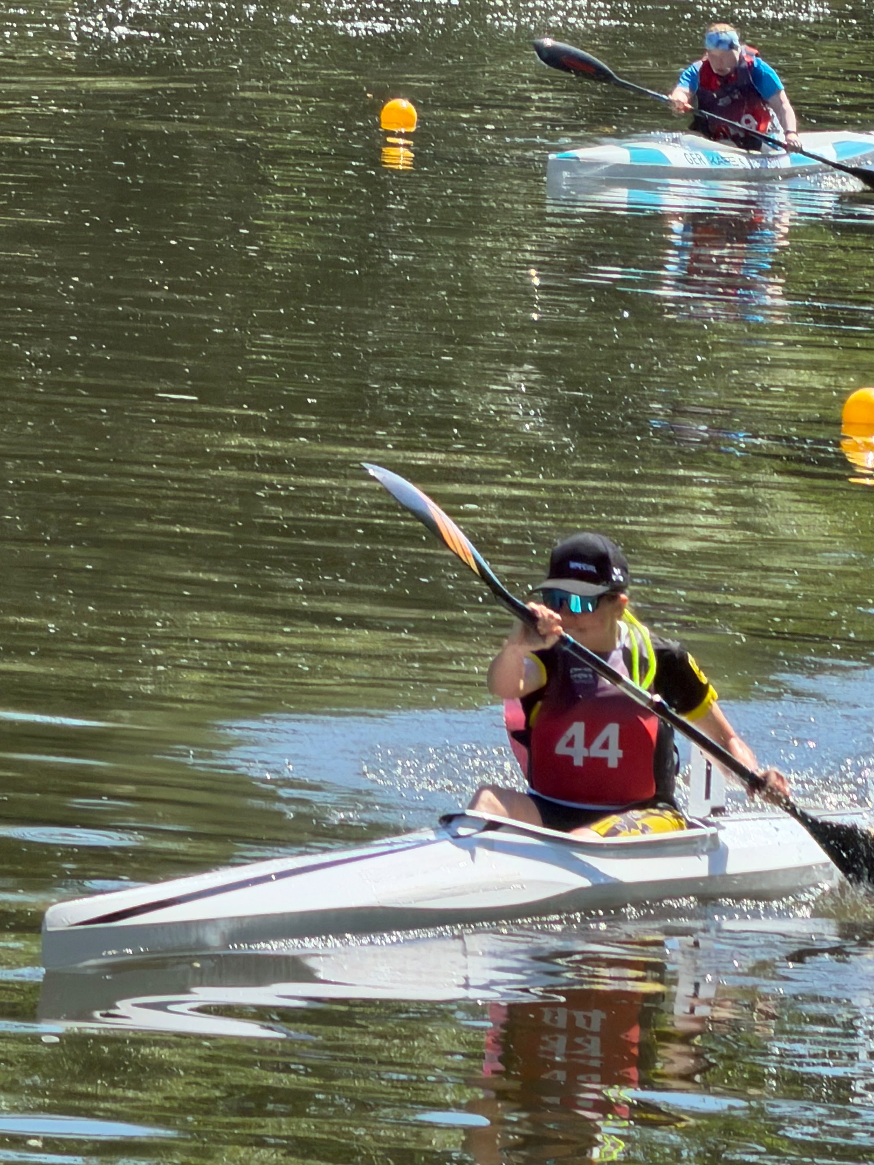  Nina Voll auf dem Weg zur Goldmedaille 